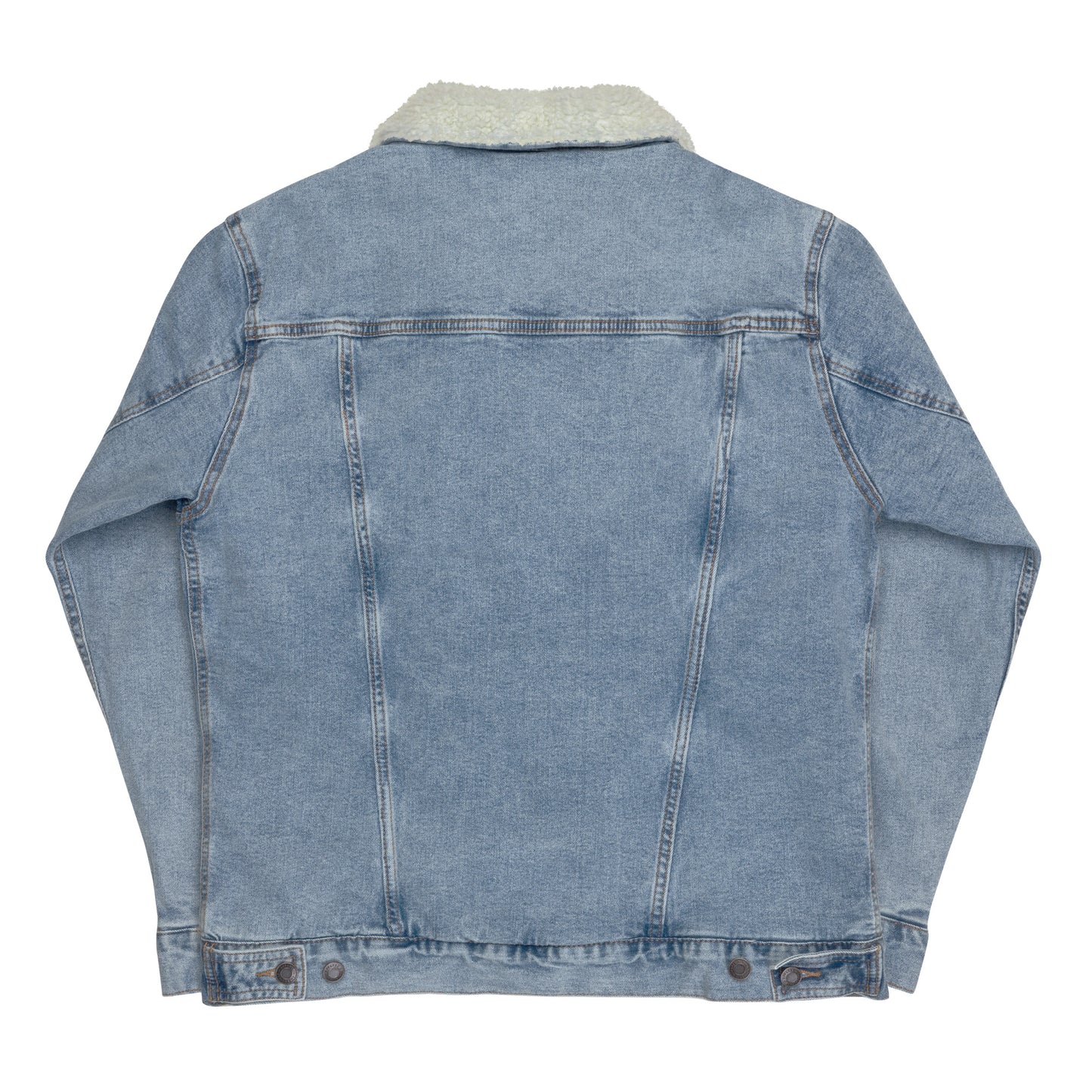 Spooky Denim Sherpa Jacket